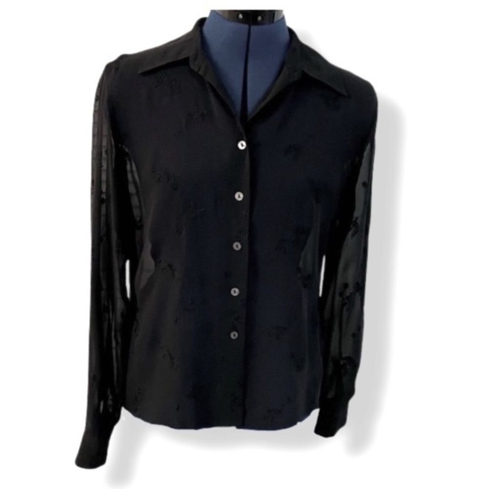 Express - Long Sleeve Button Down Shirt - Layering Top - Medium